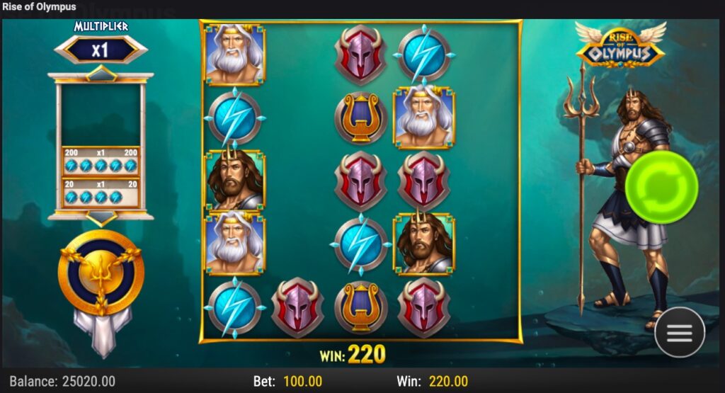 Rise of Olympus Winning Spin