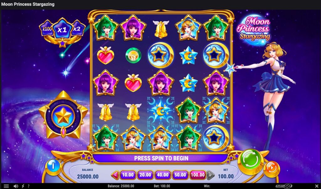 Moon Princess Stargazing gameplay