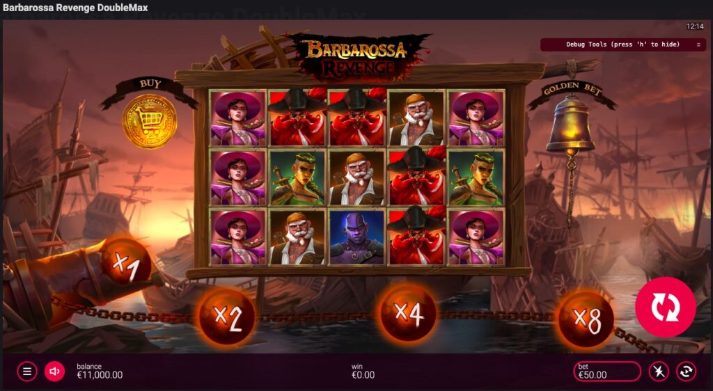 Barbarossa Revenge DoubleMax gameplay