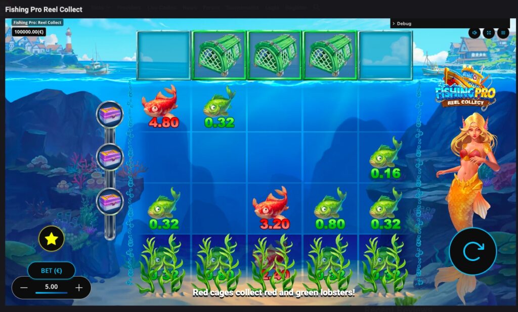 Fishing Pro Reel Collect gameplay