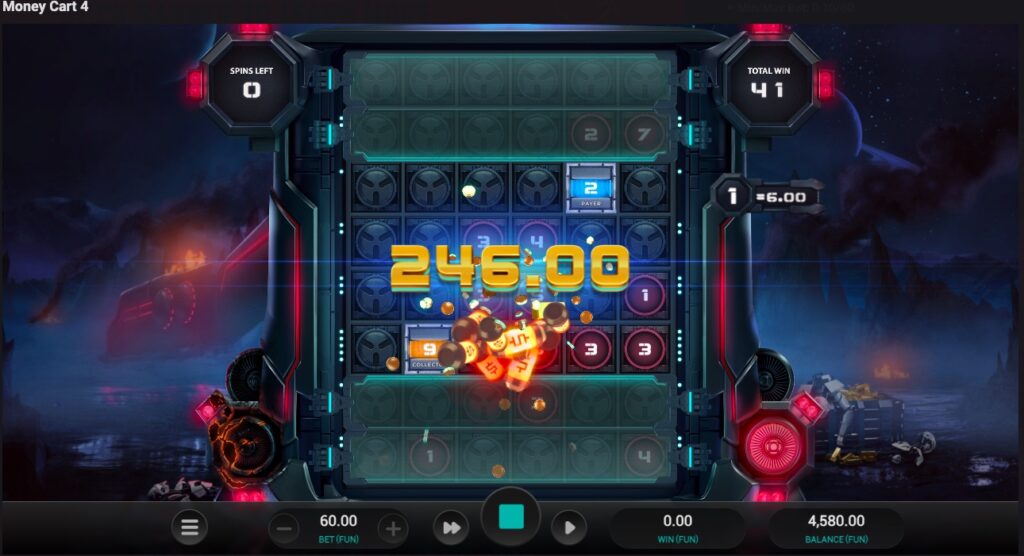 Money Cart 4 big win