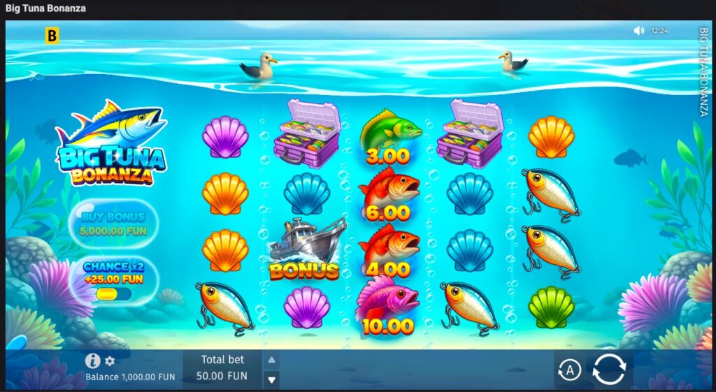 Big Tuna Bonanza buy bonus options