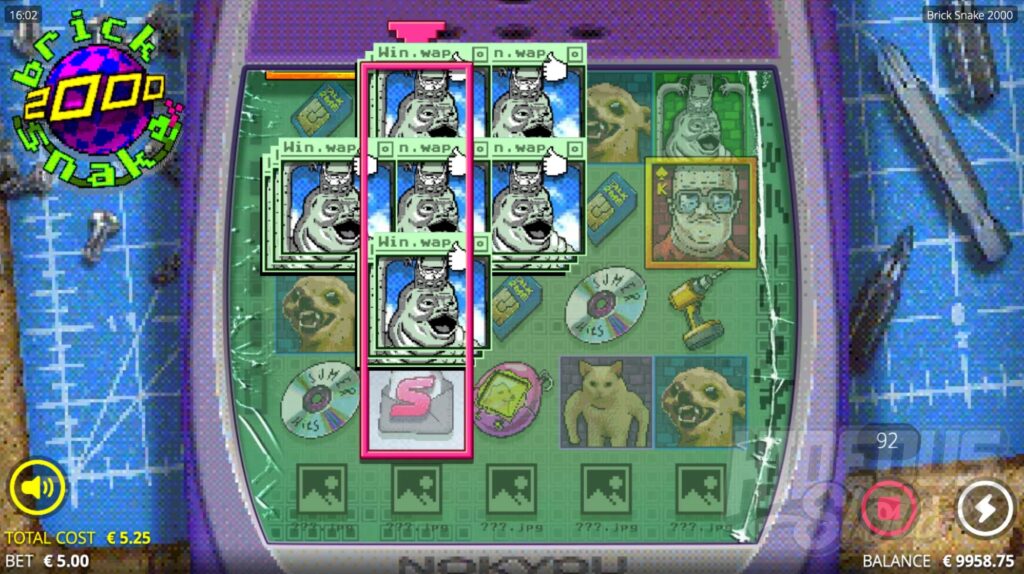 Brick Snake 2000 slot gameplay