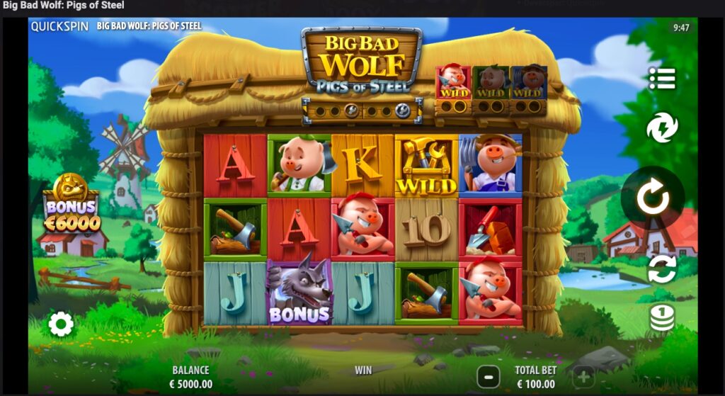 Big Bad Wolf: Pigs of Steel bonus options