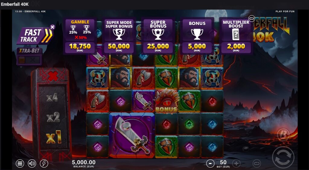 Emberfall 40k Slot buy feature options