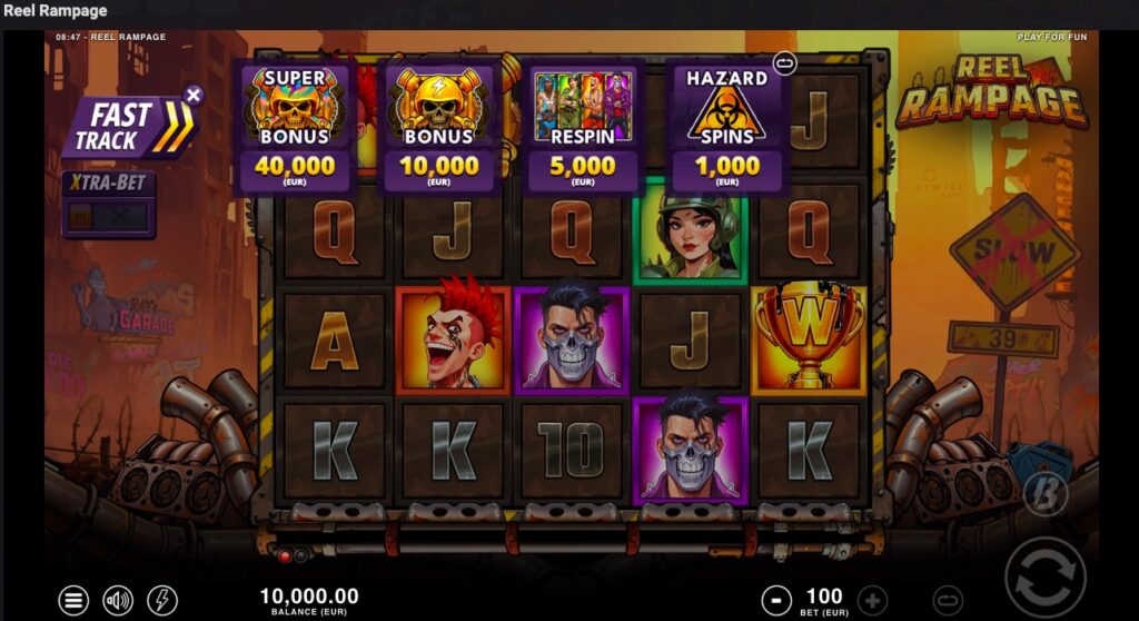 Real Rampage buy feature options