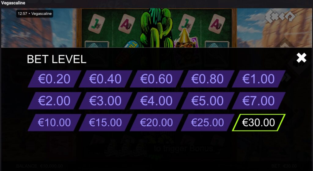 Vegascaline stake options