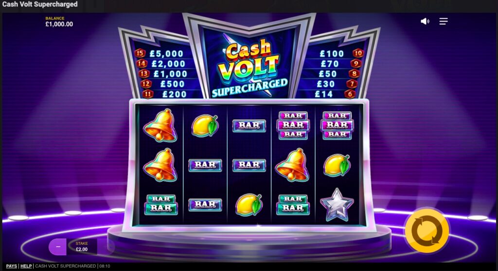 Cash Volt Supercharged gameplay