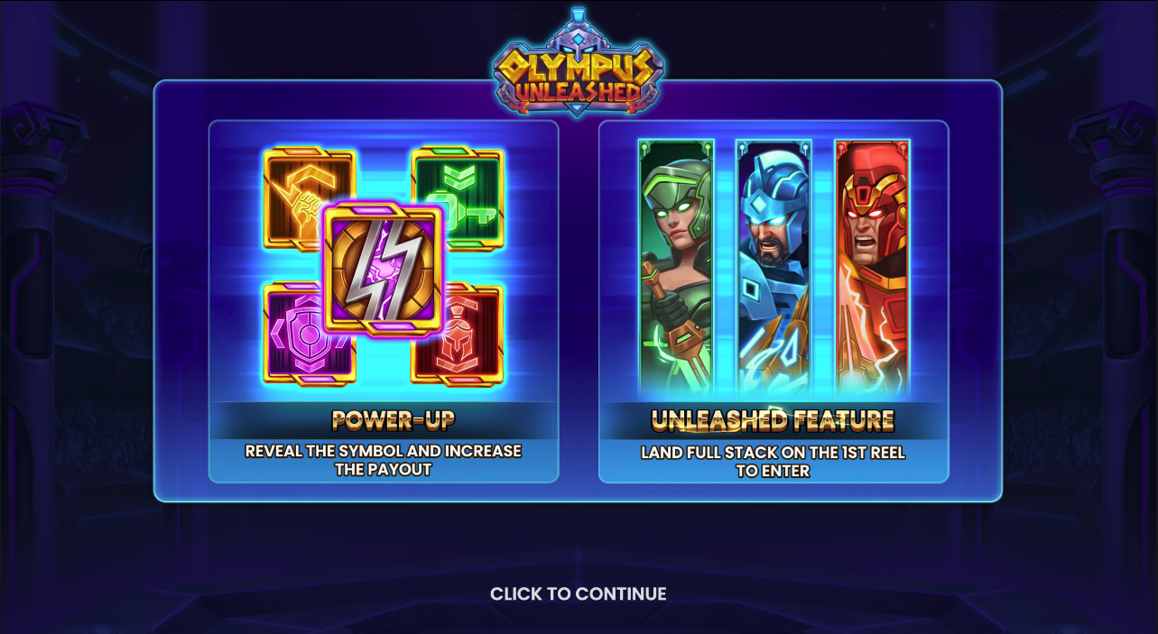 Olympus Loading page