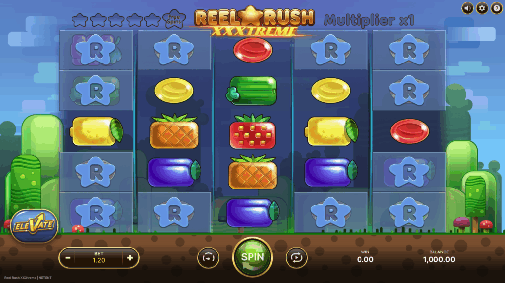 Reel Rush game play