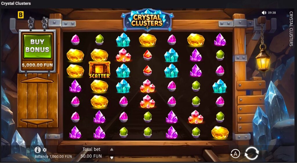Crystal Clusters gameplay