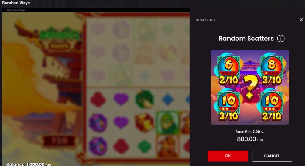 Bamboo Ways buy feature