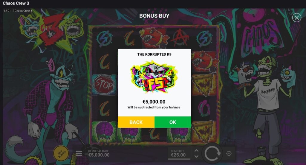 Chaos Crew 3 feature purchase