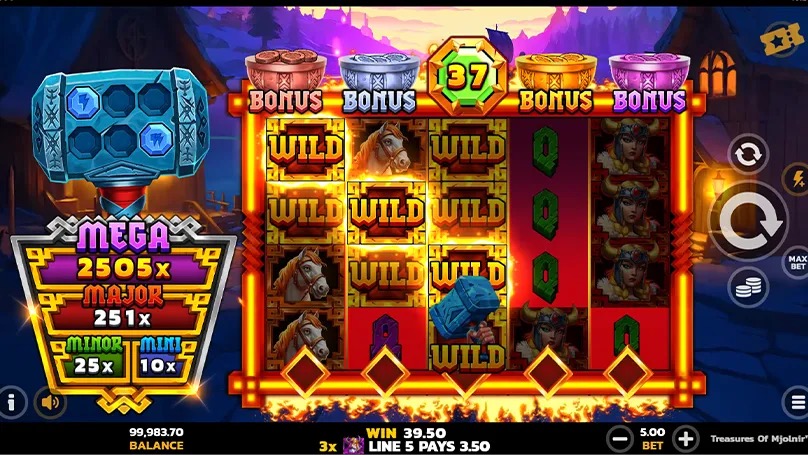 Treasures of Mjolnir
gameplay