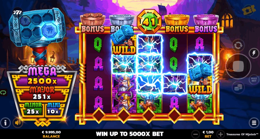 Treasures of Mjolnir gameplay