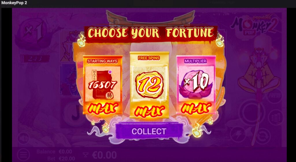 MonkeyPop 2 winning features